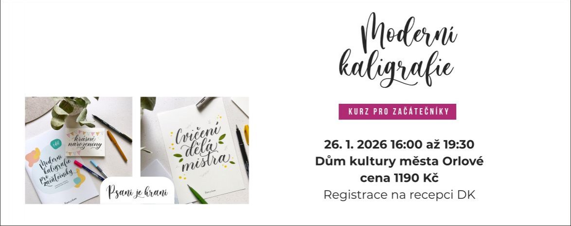 Kurz moderní kaligrafie