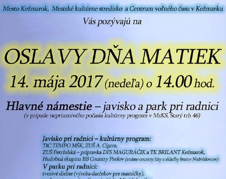 Oslava dňa matiek
