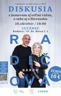Iveta Radičová s úsmevom aj veľmi vážne, o sebe aj o Slovensku - diskusia s P. Bárdym