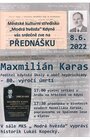 PŘEDNÁŠKA: Maxmilián Karas, ředitel kdyňské školy_oběť Heydrichády