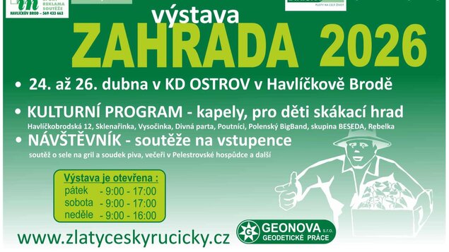 31. ročník výstavy ZAHRADA v HB