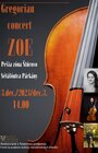  Gregorian concert  ZOE