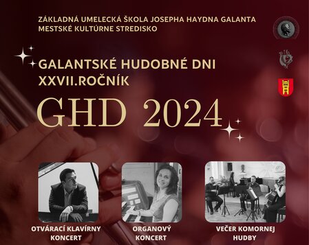 Benefičný koncert XXVII. ročník festivalu: Galantské hudobné dni