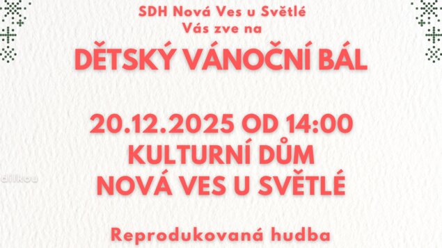 Dětský vánoční bál