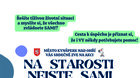 Na starosti nejsme sami