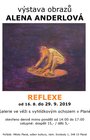 Alena Anderlová - REFLEXE,16. 8. v 18:00 - Vernisáž, Galerie ve věži