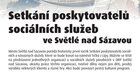 Setkání poskytovatelů sociálních služeb