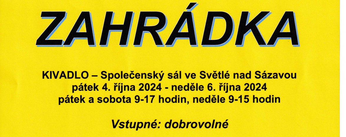 Světelská zahrádka