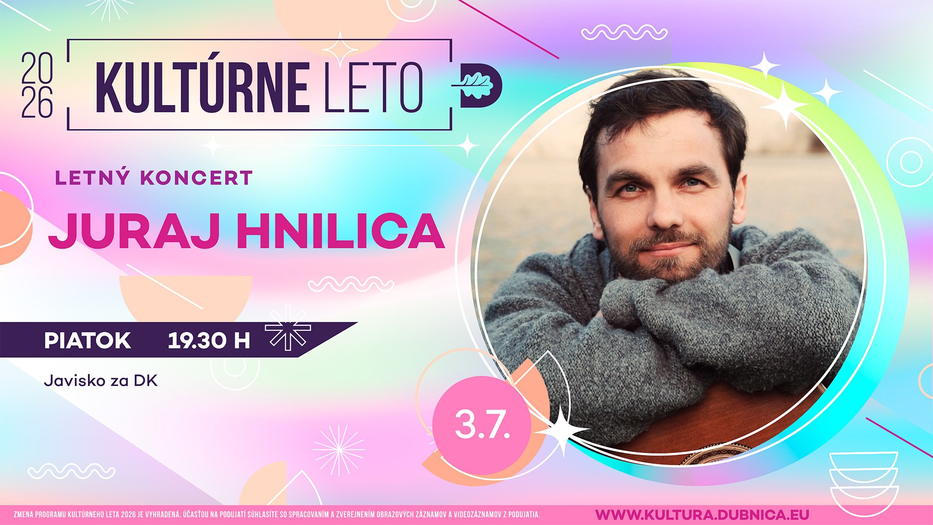 LETNÝ KONCERT JURAJA HNILICU