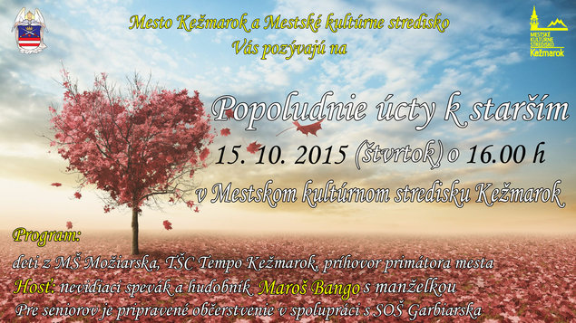 Popoludnie úcty k starším október 2015