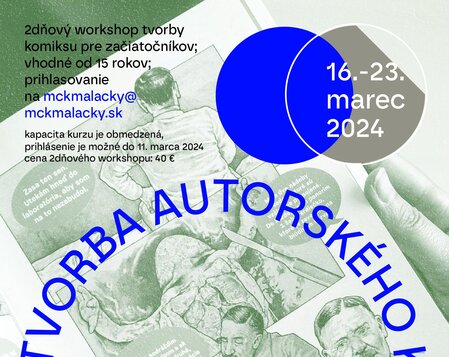 TVORBA AUTORSKÉHO KOMIKSU - workshop