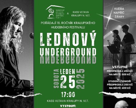 LEDNOVÝ UNDERGROUND – 25.1.2025