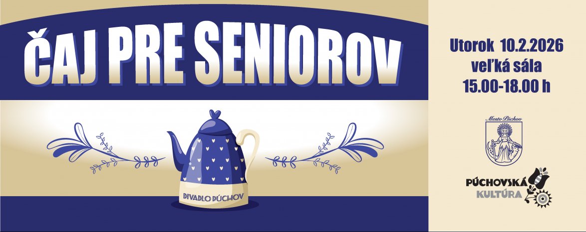 ČAJ PRE SENIOROV - február 2026