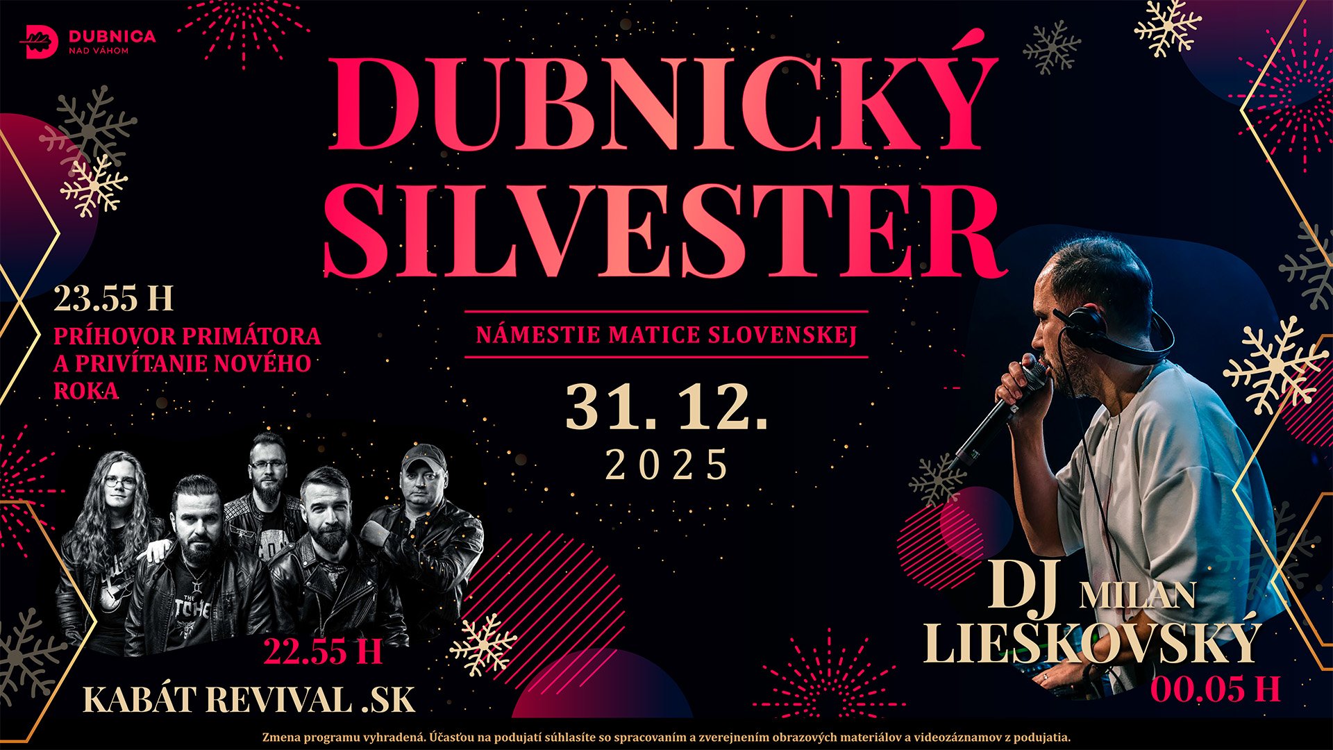 Dubnický Silvester 2025
