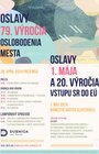 Oslavy 79. výročia oslobodenia mesta Dubnica nad Váhom