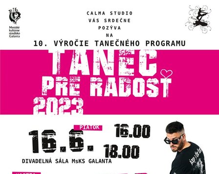 TANEC PRE RADOSŤ 2023