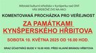 ZA PAMÁTKAMI KYNŠPERSKÉHO HŘBITOVA