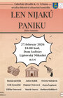 Divadlo Ľubeľa: LEN NIJAKÚ PANIKU