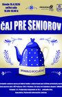ČAJ PRE SENIOROV  - apríl 2026