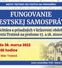 Fungovanie  mestskej samosprávy