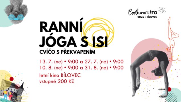 RANNÍ JÓGA S ISI • COOLturní léto 2025