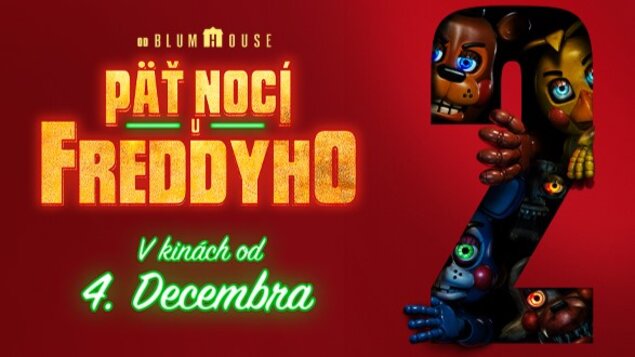 PREMIÉRA - Päť nocí u Freddyho 2 (dabing)