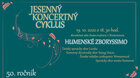 JESENNÝ KONCERTNÝ CYKLUS 50. ROČNÍK - HUMENSKÉ ZBORYSSIMO