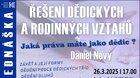 Řešení dědických a rodinných vztahů - přednáška