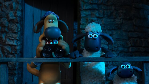 Ovečka Shaun vo filme Príšera z Mossy Bottom