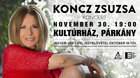 Koncz Zsuzsa koncert 2017.11.30