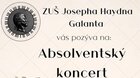 Absolventský koncert ZUŠ 2023
