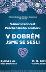 VÁNOČNÍ KONCERT PRÁCHEŇSKÉHO SOUBORU – V DOBRÉM JSME SE SEŠLI