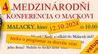 4. medzinárodňí konferencia o Mackovi