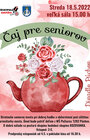 Čaj pre seniorov - máj 2022