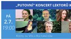 "Putovní" koncert lektorů setkání s hudbou