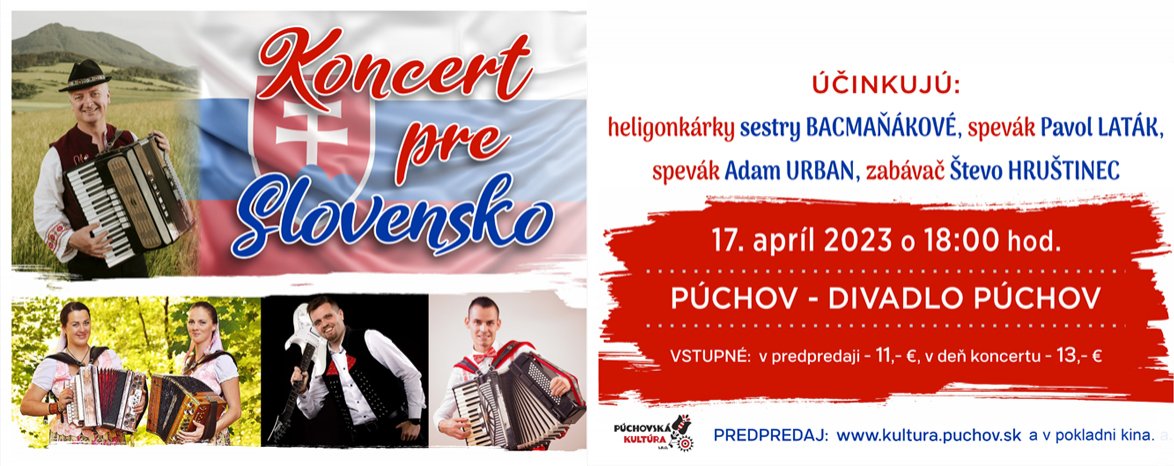 Koncert pre Slovensko