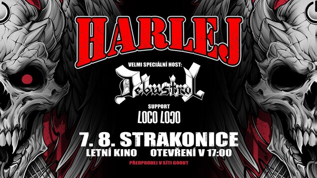 Harlej + hosté: Debustrol + Loco Loco