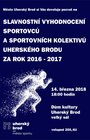 Slavnostní vyhodnocení sportovců a sportovních kolektivů Uherského Brodu za rok 2016 - 2017
