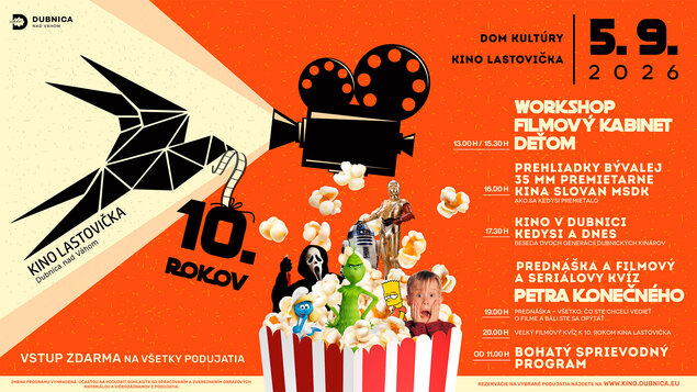 10 ROKOV KINA LASTOVIČKA