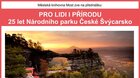 Pro lidi i přírodu - 25 let NP České Švýcarsko