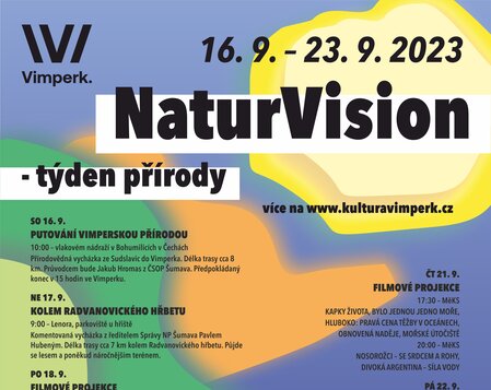 NaturVision - 60 let CHKO Šumava a film Voda ztracená a vrácená
