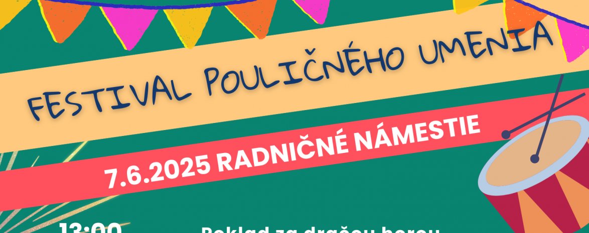 FESTIVAL POULIČNÉHO UMENIA 2025