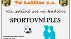 Sportovní ples v Leštině u Světlé