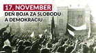 17. november Deň boja za slobodu a demokraciu