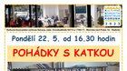 Pondělí 22. 5. 2023 od 16.30 hodin * POHÁDKY S KATKOU, PERNÍKOVÁ CHALOUPKA