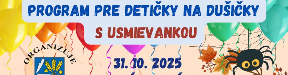 Program pre detičky na dušičky s UsmievAnkou