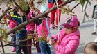 FOTO: Zdobenie kraslicového stromu 10.04.2017