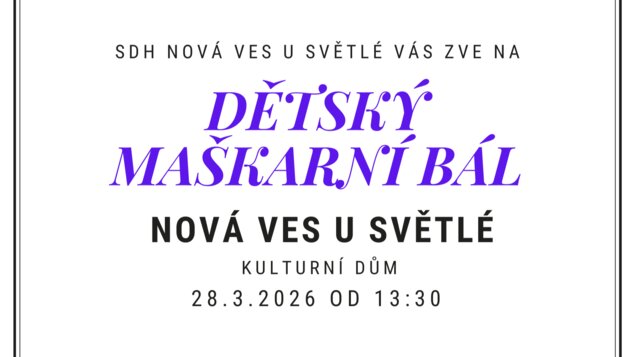 Dětský maškarní bál
