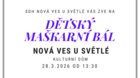 Dětský maškarní bál