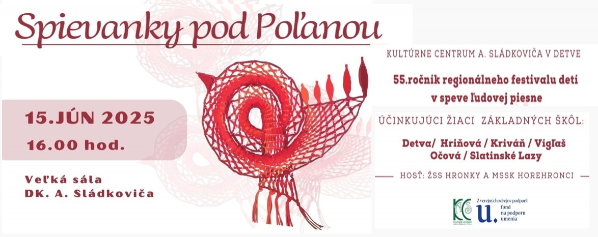 SPIEVANKY POD POĽANOU 2025
